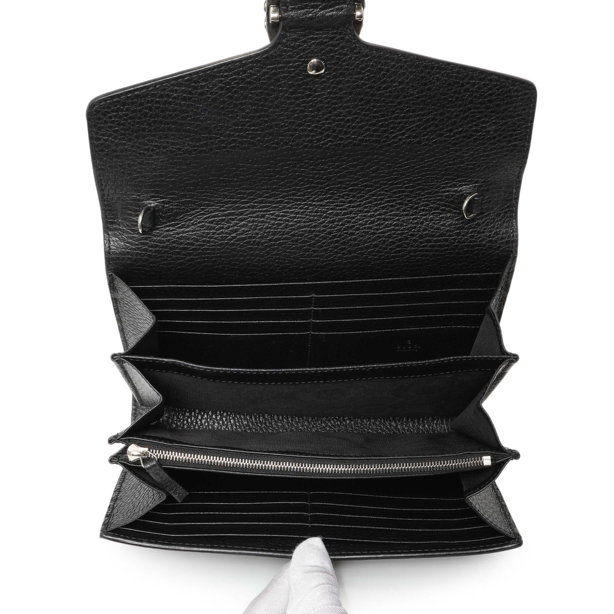 Gucci Black Calfskin Mini Dionysus Wallet on Chain Handbags Gucci