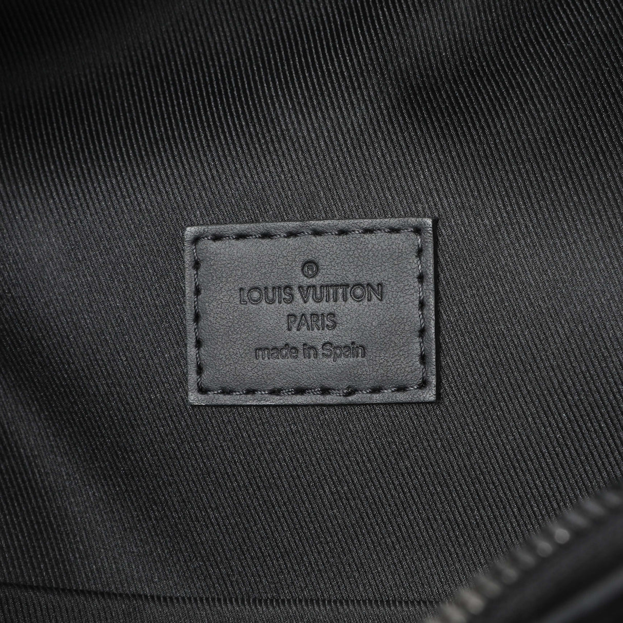 Louis Vuitton Black Grained Calfskin Aerogram Takeoff Backpack Handbags Louis Vuitton
