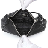 Prada Black Nylon Re-Edition 2005 Shoulder Bag Handbags Prada