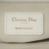 Christian Dior White Lambskin Cannage Large Lady Dior Handbags Christian Dior