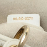 Christian Dior White Lambskin Cannage Large Lady Dior Handbags Christian Dior