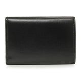 Balenciaga Black Calfskin Hourglass Mini Wallet