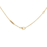 Van Cleef & Arpels 18K Yellow Gold Diamond Vintage Alhambra Pendant Necklace Designer Jewellery Van Cleef and Arpels
