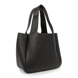 Prada Black Vitello Daino Soft Mini Dynamique Tote