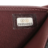 Chanel Black Quilted Caviar Compact Flap Wallet