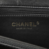 Chanel Black Caviar Quilted Medium CC Filigree Vanity Case Handbags Chanel