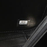 Chanel Black Caviar Quilted Medium CC Filigree Vanity Case Handbags Chanel