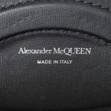 Alexander McQueen Black Calfskin Mini Curve Bucket Bag Handbags Alexander McQueen