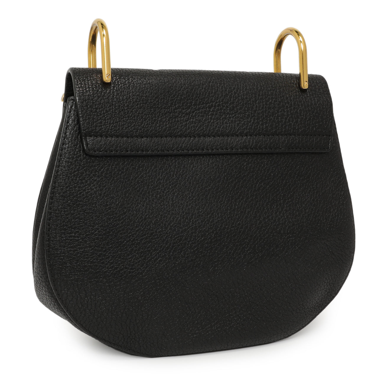 Chloe Drew ショルダーバッグ ブラック Chloe Black Grained Lambskin Drew Shoulder Bag – Modaselle