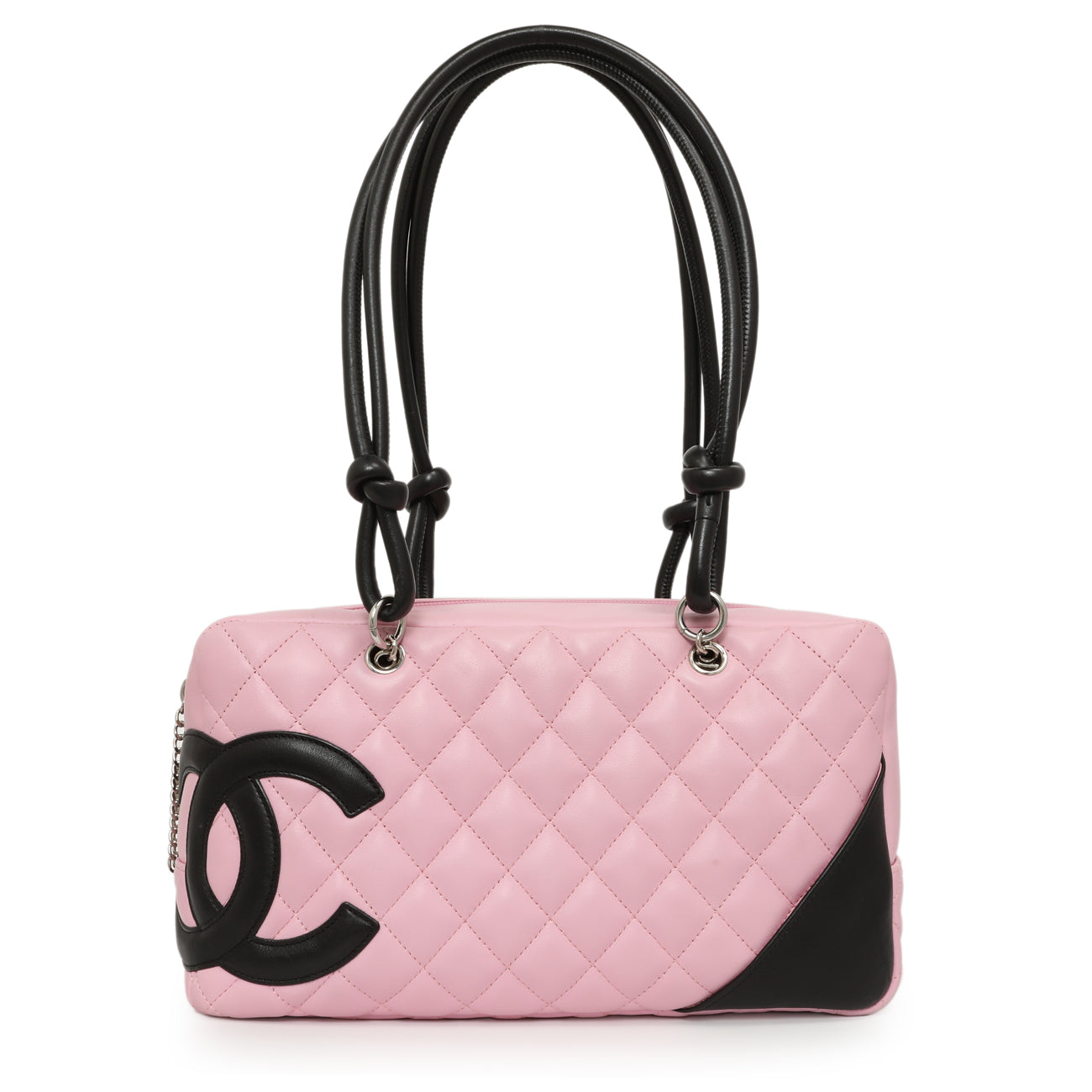 Chanel Pink Quilted Calfskin Large Cambon Bowler – Modaselle