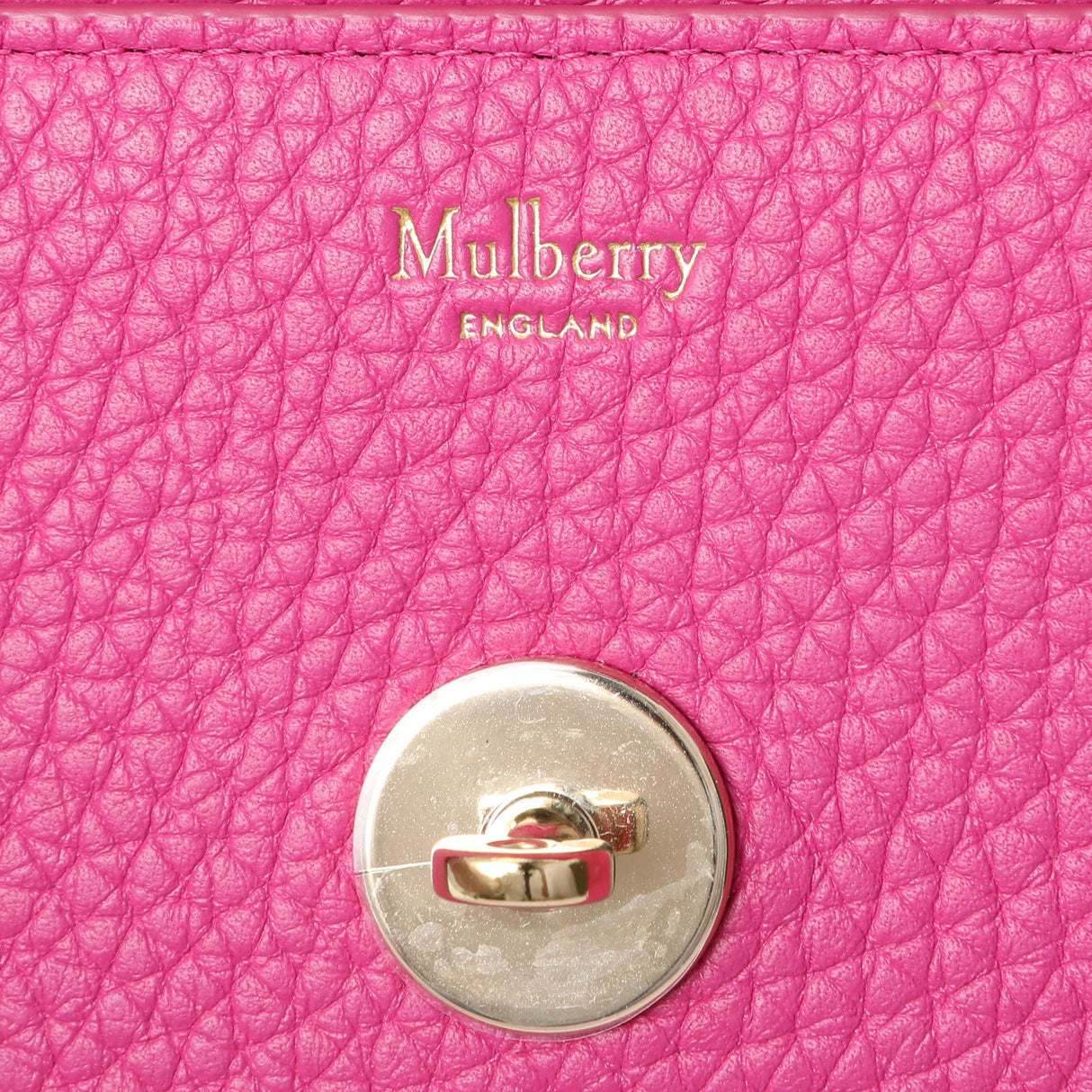 Mulberry Pink Grained Calfskin Small Darley Crossbody Handbags Mulberry