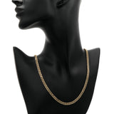 18K Yellow Gold Curb Chain Necklace Fine Jewellery Modaselle