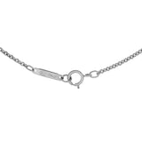 Tiffany & Co. Sterling Silver Atlas Cube Pendant Necklace Designer Jewellery Tiffany and Co