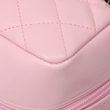 Chanel Pink Quilted Calfskin Large Cambon Bowler