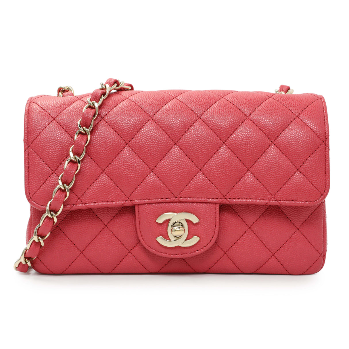 Chanel Caviar Quilted Mini Rectangular Flap Handbags Chanel