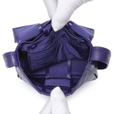 Bottega Veneta Purple Paper Calfskin Maxi Intreccio Extra Mini Cassette Crossbody Bag Handbags Bottega Veneta