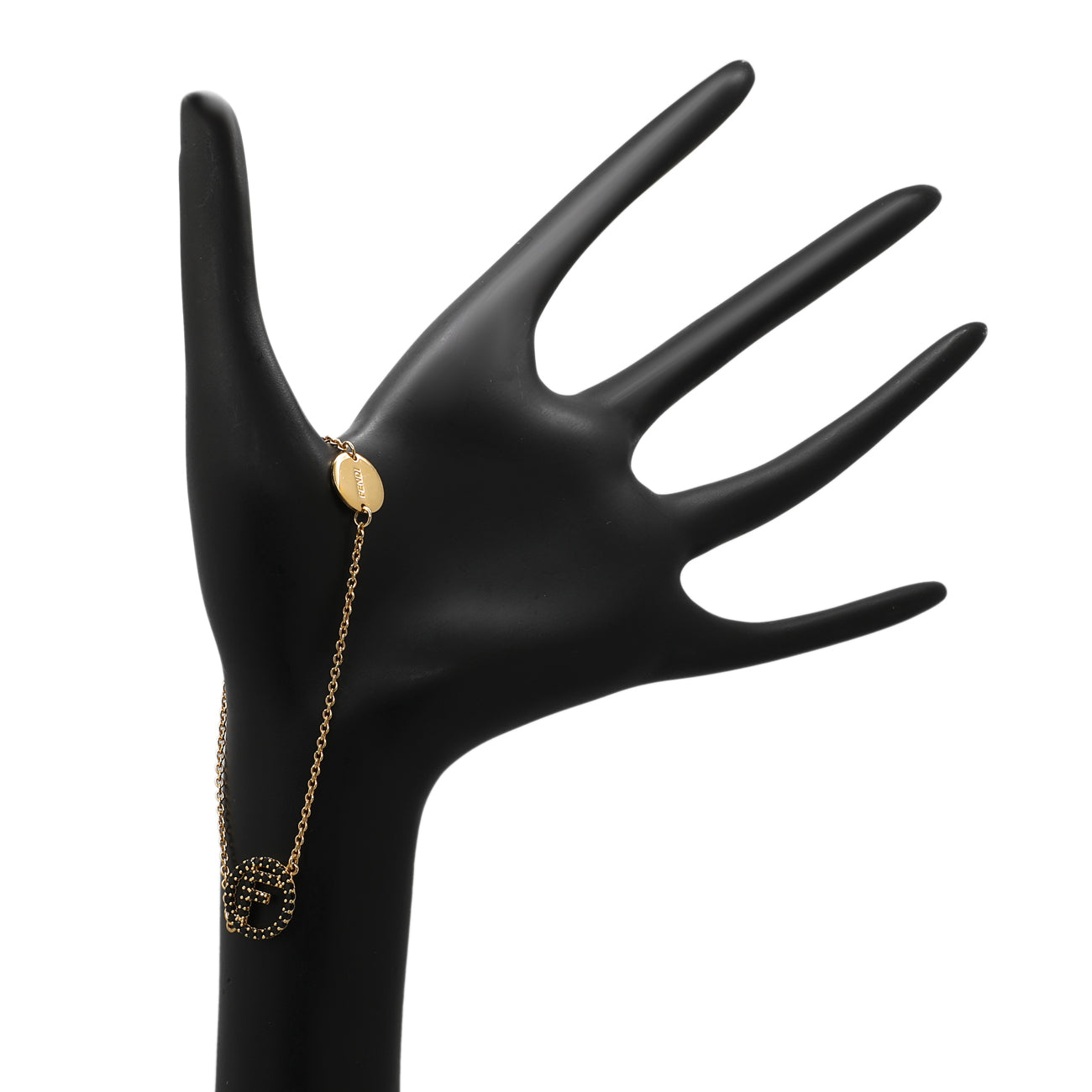 Fendi Black Crystal F Is Fendi Bracelet – Modaselle