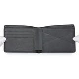 Louis Vuitton Calfskin Monogram Shadow Multiple Wallet Black Accessories Louis Vuitton