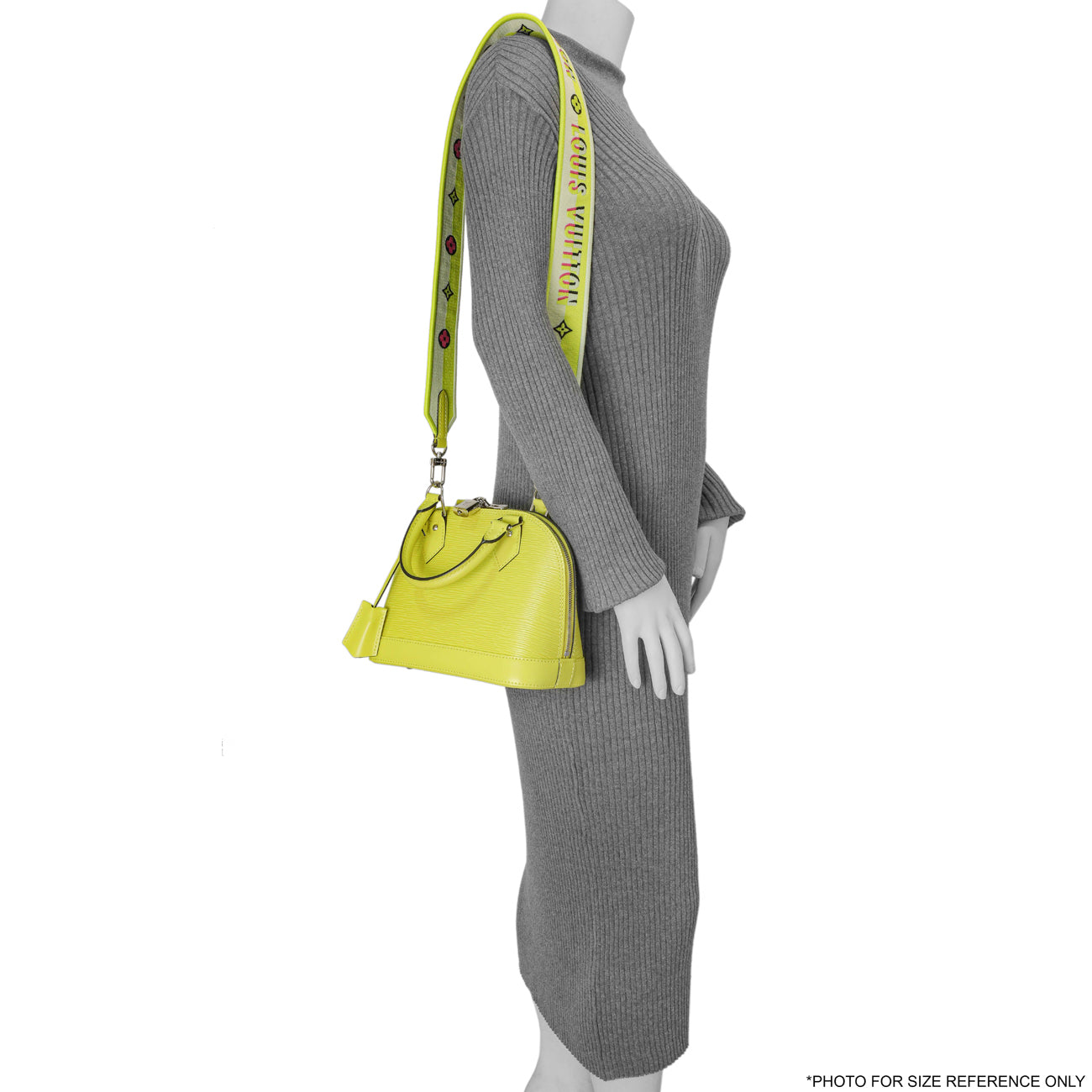 Louis Vuitton Yellow Citron Epi Jacquard Alma BB – Modaselle
