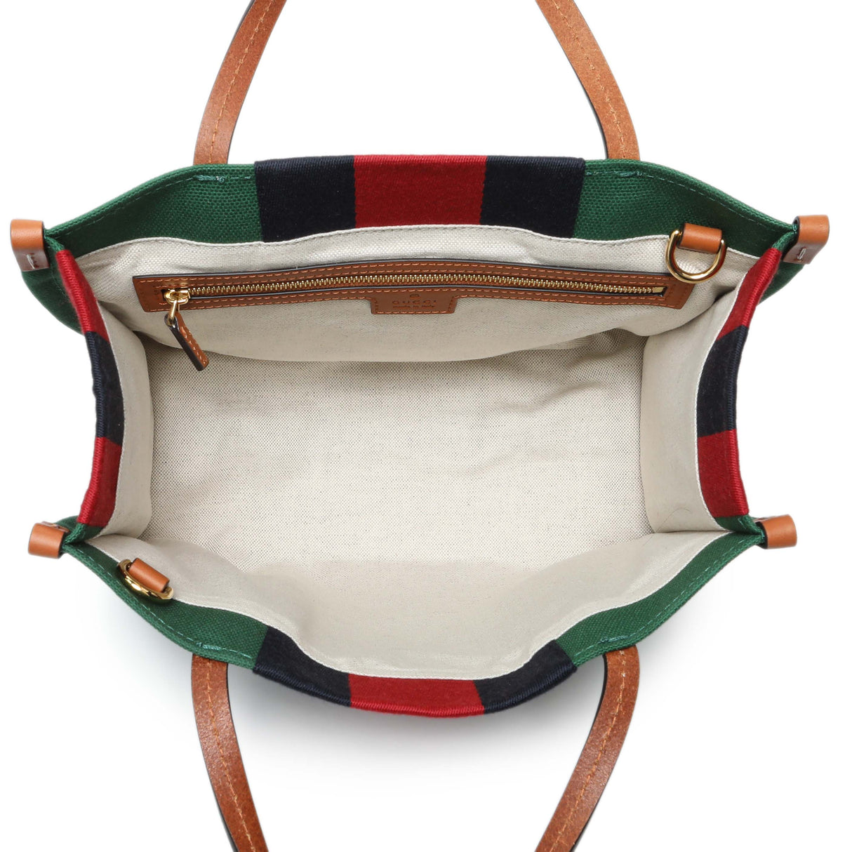 Gucci Green Canvas Web Small Interlocking G Tote Handbags Gucci