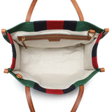 Gucci Green Canvas Web Small Interlocking G Tote Handbags Gucci