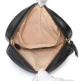 Gucci Black Calfskin Matelasse GG Marmont Belt Bag Handbags Gucci