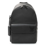 Louis Vuitton Black Grained Calfskin Aerogram Takeoff Backpack Handbags Louis Vuitton