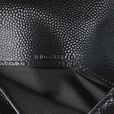 Saint Laurent Black Grain De Poudre Cassandra Matelasse Bi-fold Wallet Accessories Saint Laurent
