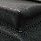 Louis Vuitton Black Grained Calfskin Aerogram Takeoff Backpack Handbags Louis Vuitton
