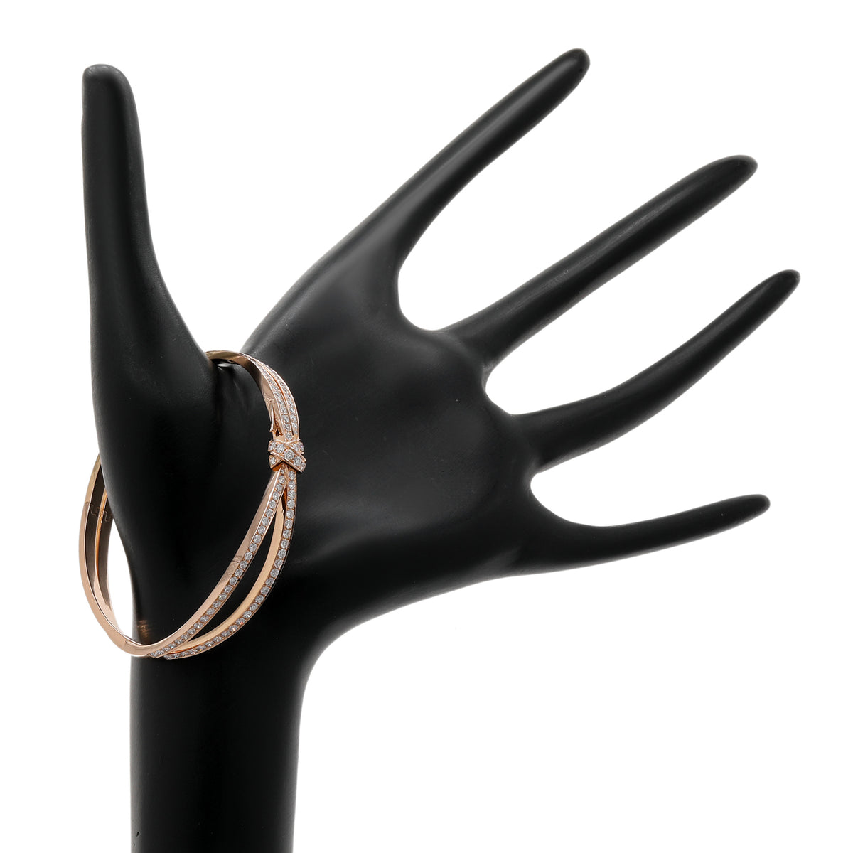 Chaumet 18K Rose Gold Diamond Séduction Bracelet Designer Jewellery Chaumet