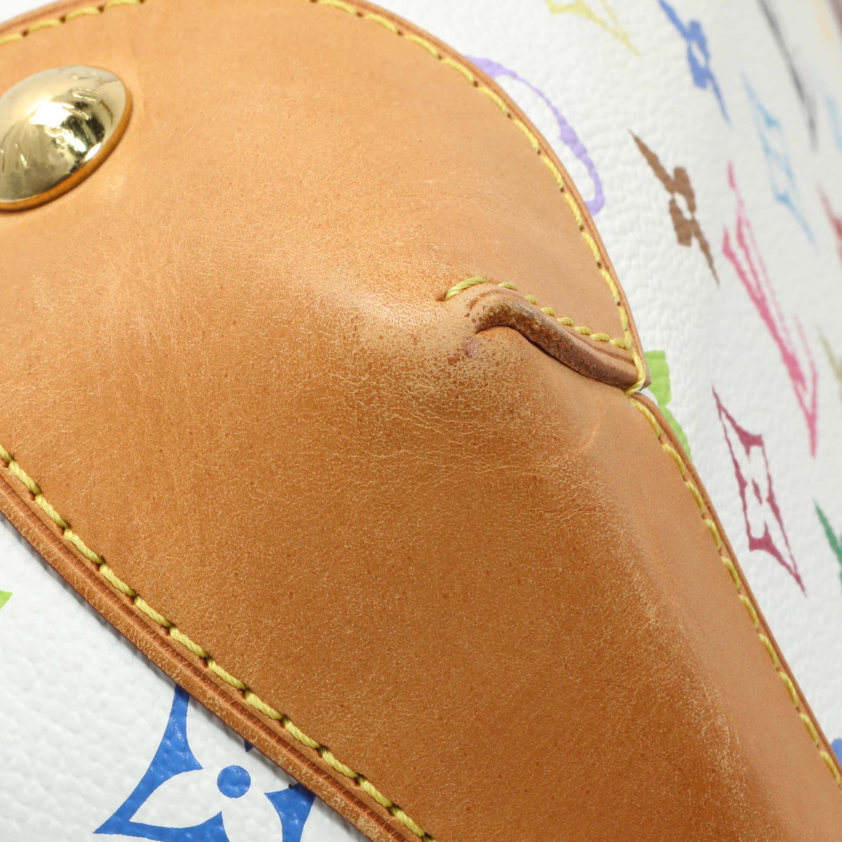 Louis Vuitton White Multicolor Ursula Handbags Louis Vuitton