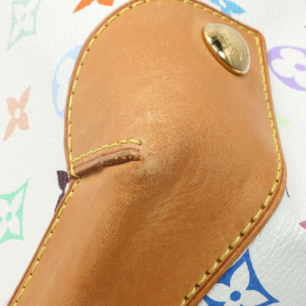 Louis Vuitton White Multicolor Ursula Handbags Louis Vuitton