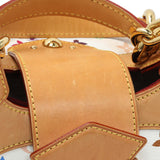 Louis Vuitton White Multicolor Ursula Handbags Louis Vuitton
