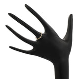 Tiffany & Co. 18K Yellow Gold Diamond T Wire Band Ring Designer Jewellery Modaselle