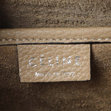 Celine Dune Drummed Calfskin Nano Luggage Handbags Celine