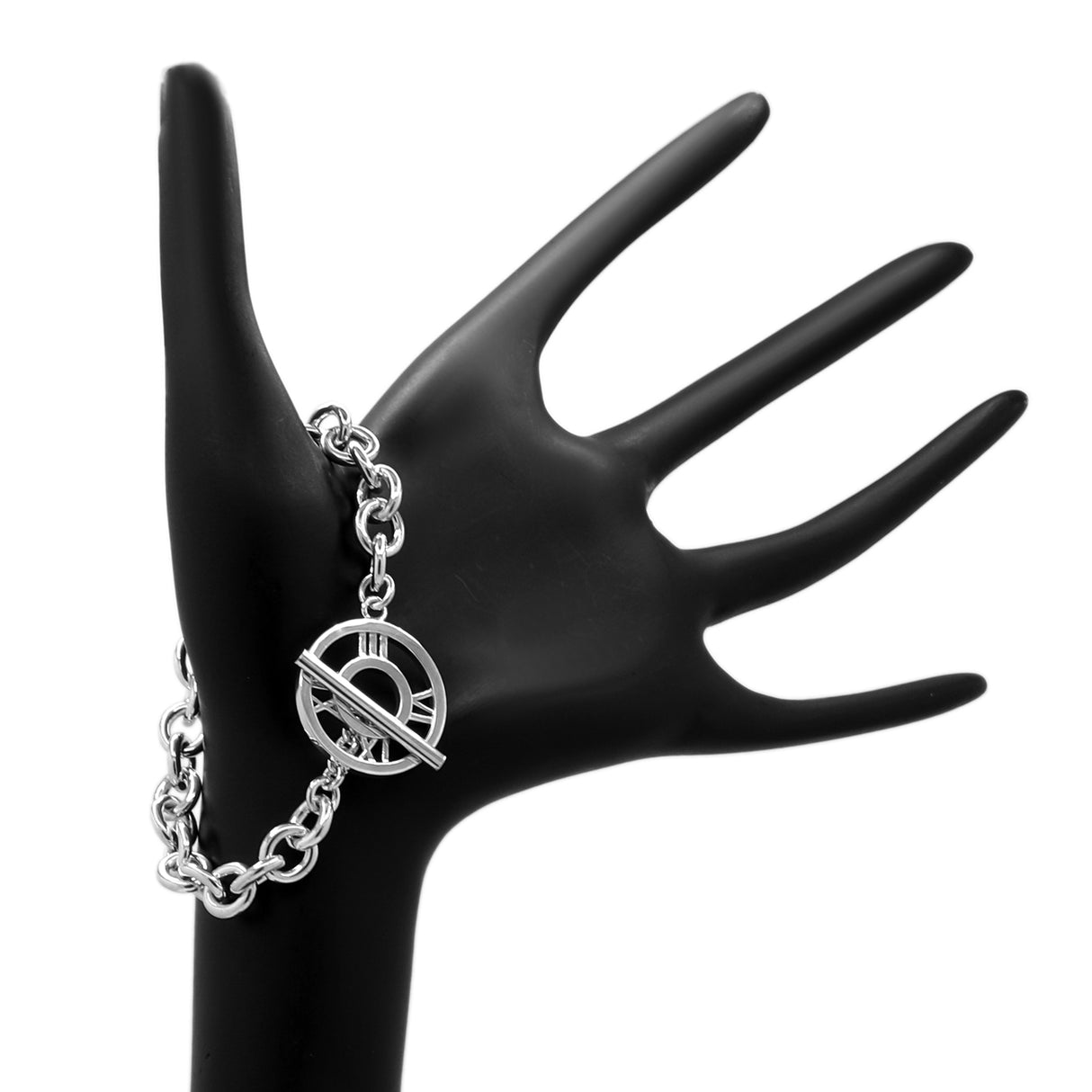 Tiffany & Co. Sterling Silver Atlas Toggle Bracelet Designer Jewellery Tiffany and Co