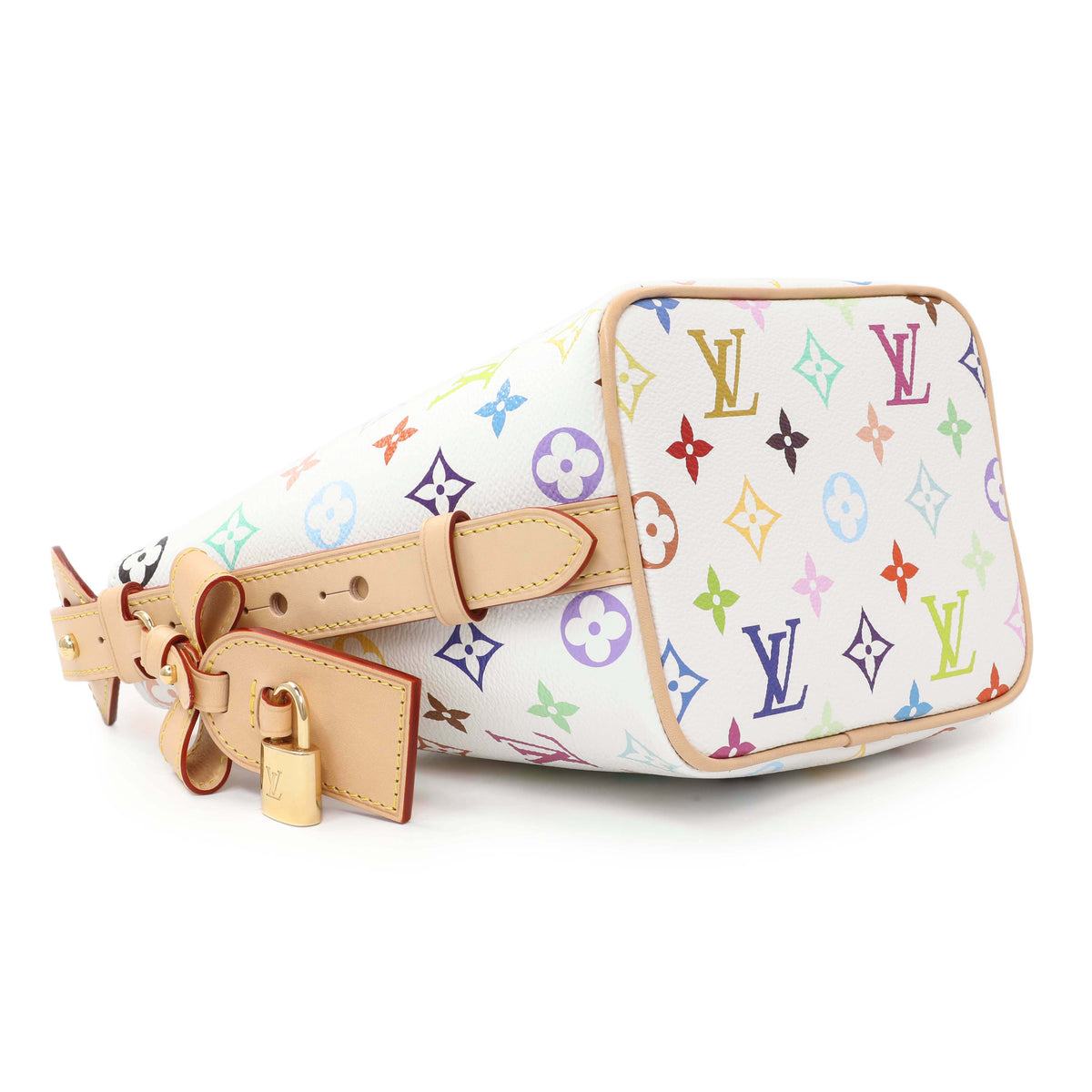 Louis Vuitton x Takashi Murakami Monogram Multicolor All in BB Bucket Bag Handbags Louis Vuitton