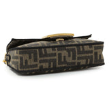 Fendi Fabric Jacquard Ff 1974 Mini Baguette Handbags Fendi