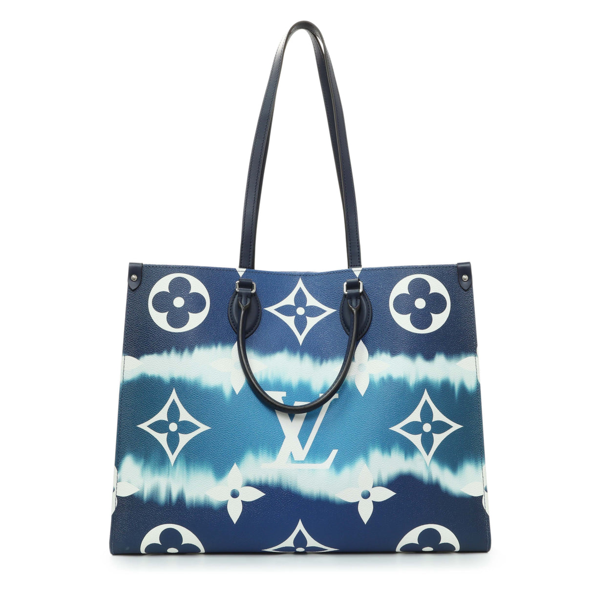 -temp- Louis Vuitton Monogram Escale Onthego GM Blue Handbags Louis Vuitton