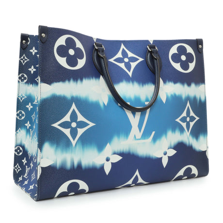 -temp- Louis Vuitton Monogram Escale Onthego GM Blue Handbags Louis Vuitton