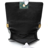 Chanel Black Quilted Lambskin Small Boy Bag Handbags Chanel