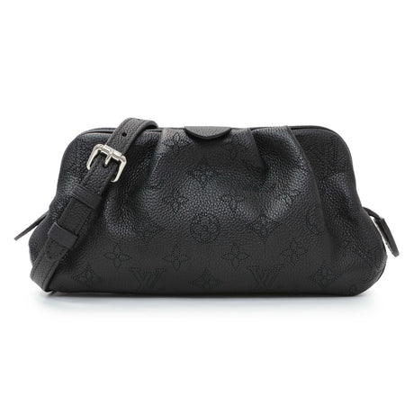 Louis Vuitton Black Monogram Mahina Scala Mini Pouch Handbags Louis Vuitton