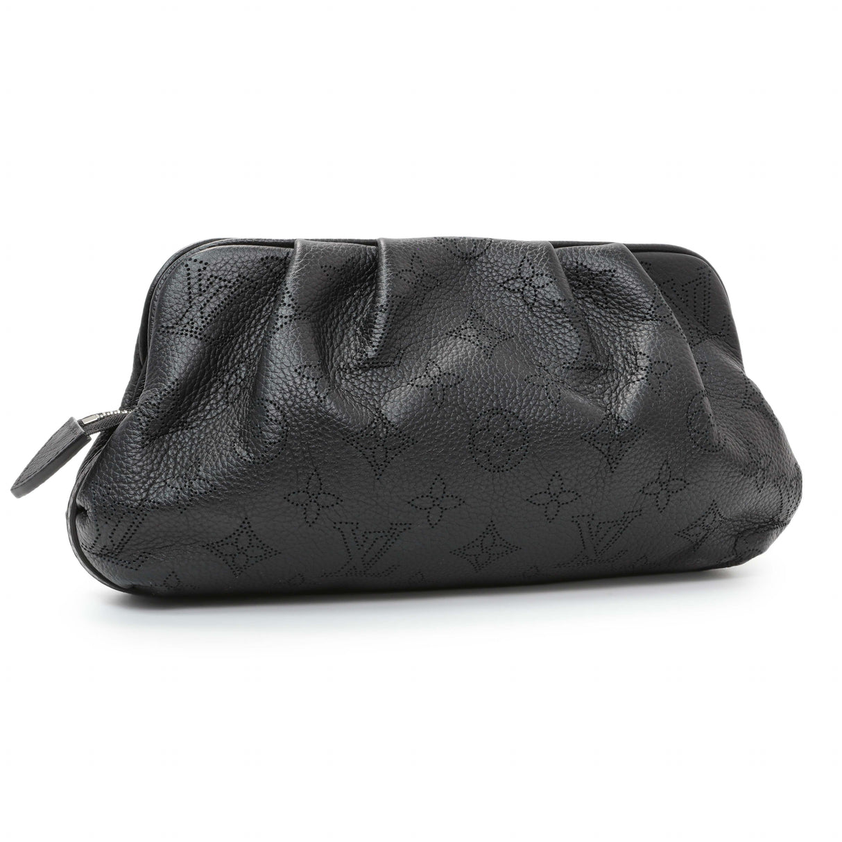 Louis Vuitton Black Monogram Mahina Scala Mini Pouch Handbags Louis Vuitton