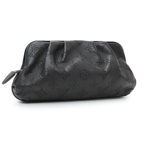 Louis Vuitton Black Monogram Mahina Scala Mini Pouch Handbags Louis Vuitton