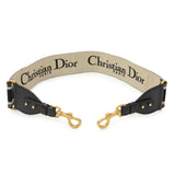 Christian Dior Canvas Embroidered Shoulder Strap Handbags Christian Dior