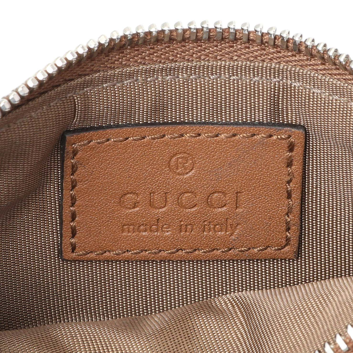 Gucci Blue Monogram Denim Key Pouch Accessories Gucci