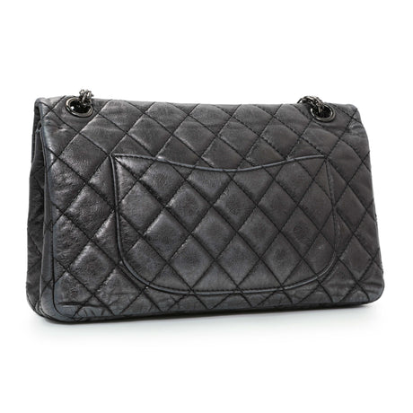 -6 items Fri June 26 ⬆️- Chanel Charcoal Grey Metallic Aged Calfskin 2.55 Reissue Double Flap 227 Handbags Chanel