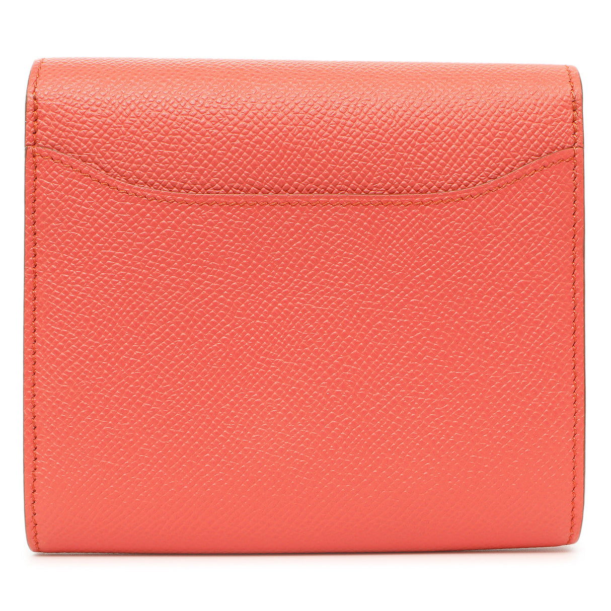 Hermes Coral Epsom Constance Short Wallet