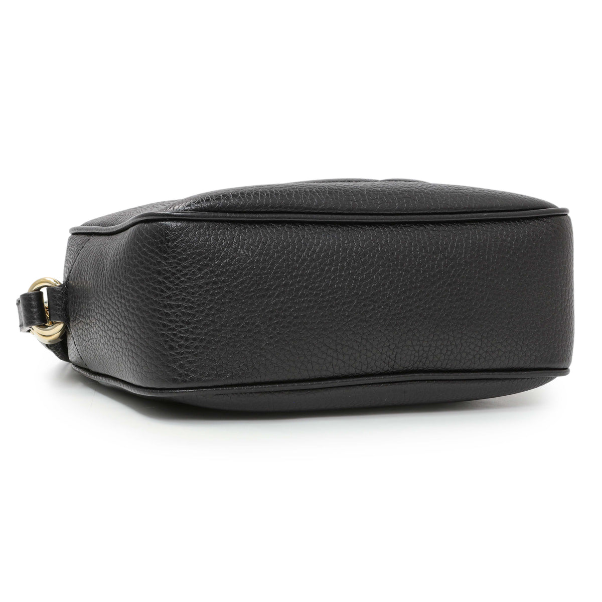 Gucci Black Pebbled Calfskin Small Soho Disco Bag Handbags Gucci