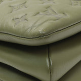 Louis Vuitton Green Monogram Embossed Lambskin Coussin MM Handbags Louis Vuitton